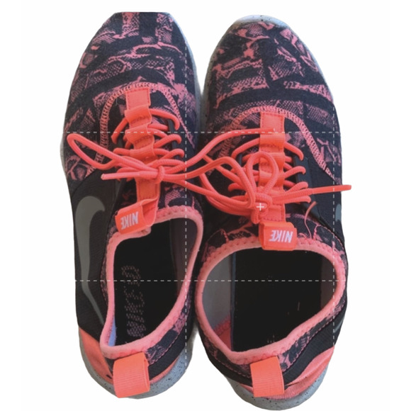 Nike iD Roshe One Running Athletic Shoe Pink Black - Picture 1 of 7